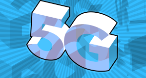 5G illustrated text