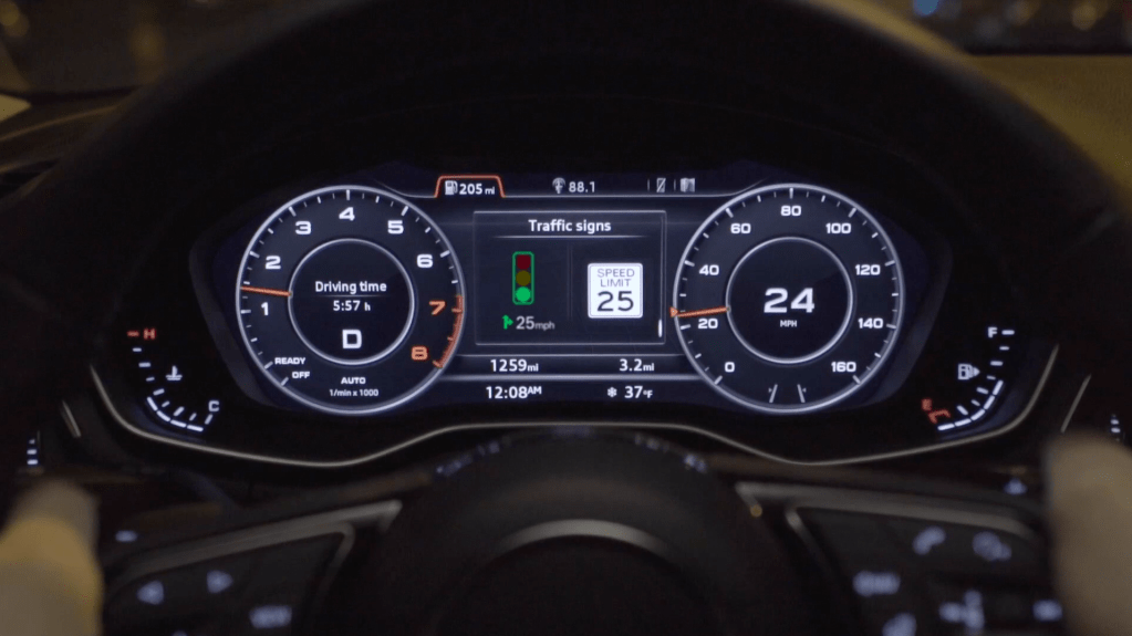 Audi green ligt detection