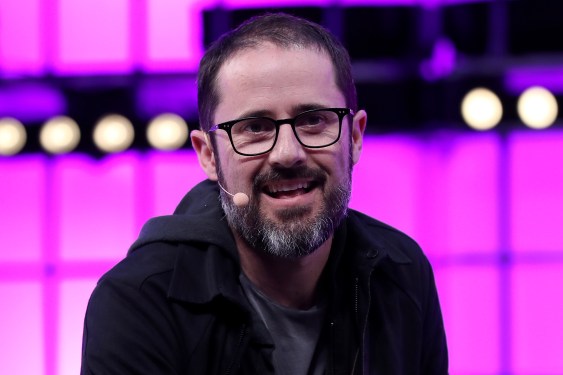 Williams speaks during the Web Summit 2018 in Lisbon, Portugal on November 8, 2018