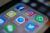 smartphone screen, icons