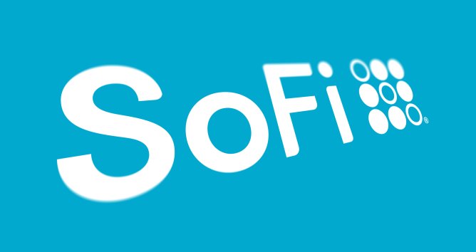 sofi logo angled