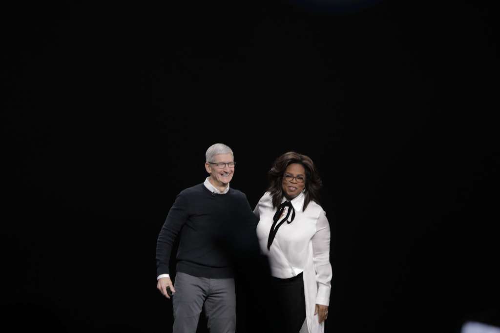 Tim Cook, Oprah Winfrey