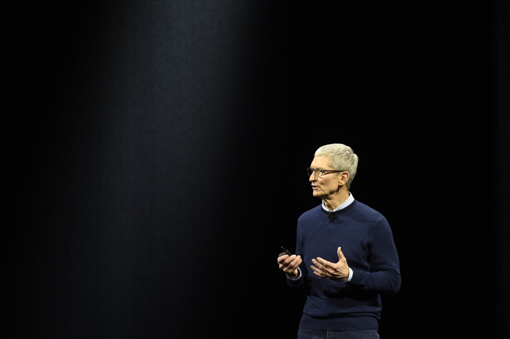 Tim Cook, chief executive officer of Apple