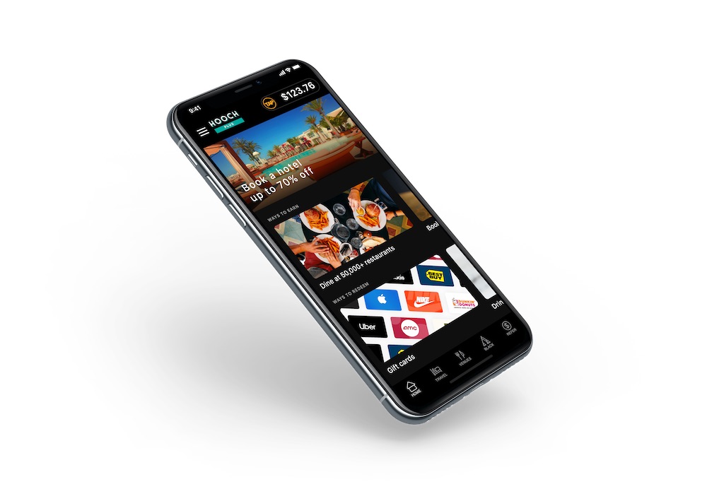 Hooch homescreen
