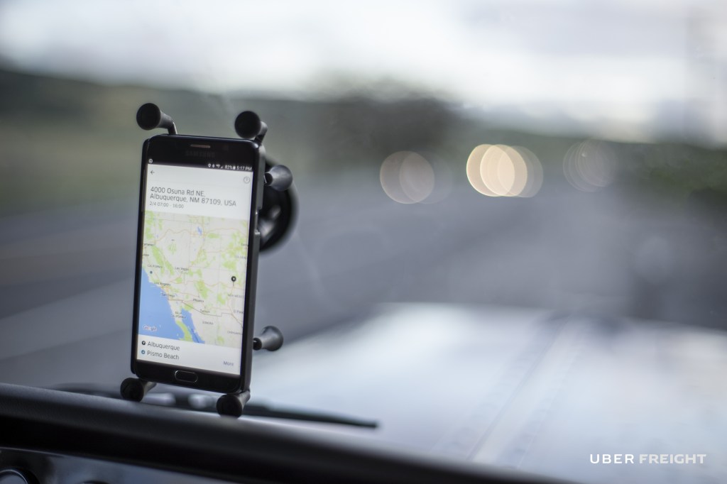 Uber Freight app