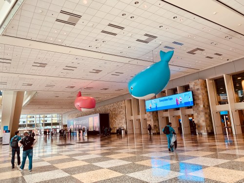 Lobby of Dockercon in SF in 2019