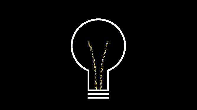 light bulb flickering on and off