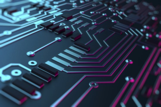 Printed circuit board diagram