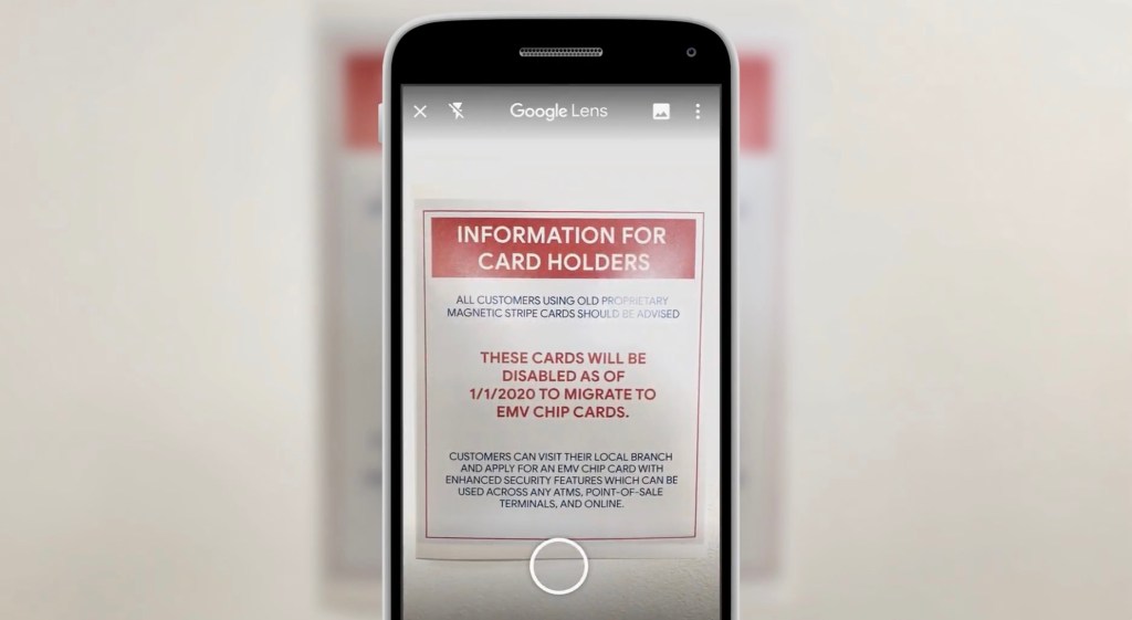 google lens translate