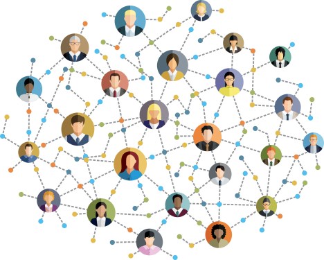 network of people