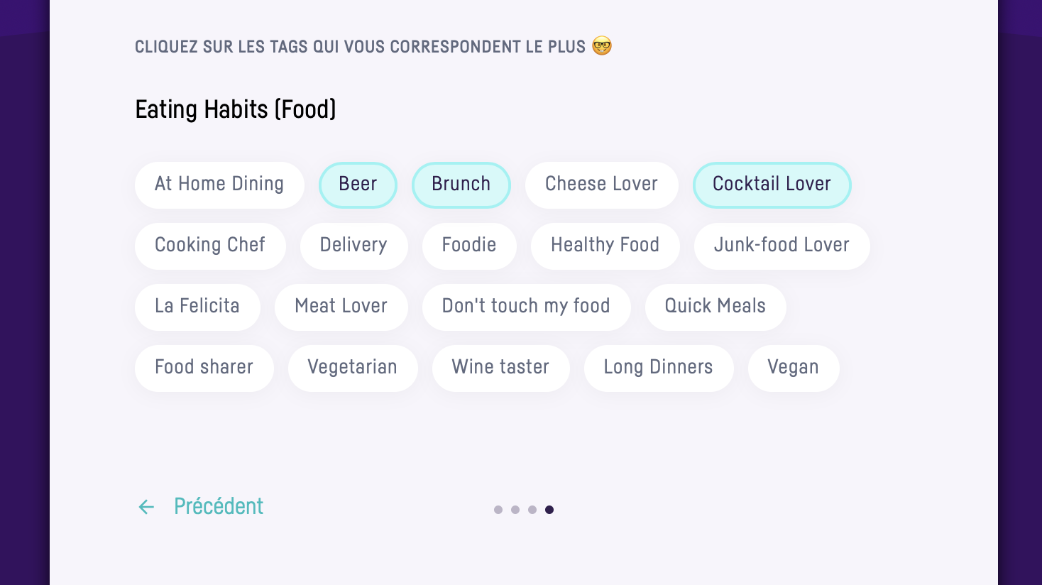 Onboarding Flatmates eating
