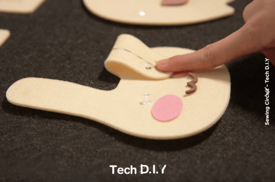 Tech DIY's Winking Rabbit Doll project