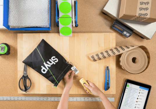 Shyp packaging screenshot