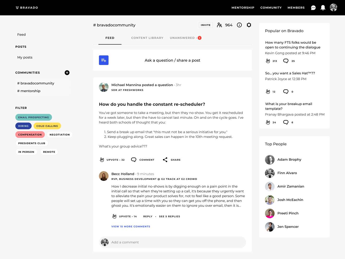 Bravado Community