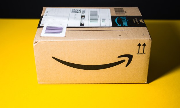 Amazon Prime cardboard box