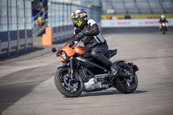 Harley Davidson Livewire FormulaE Track Test