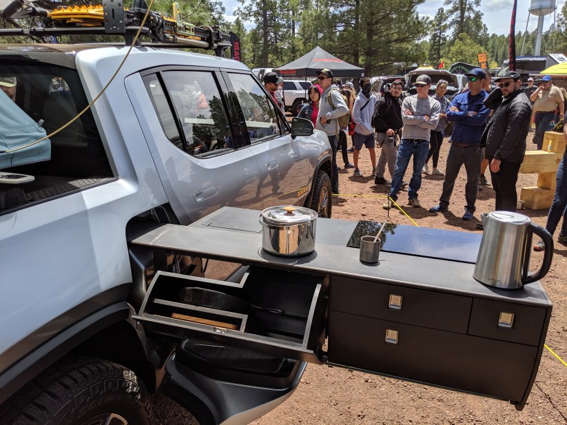 rivian camp kitchen
