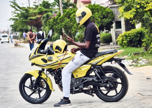 MAX Nigeria Ride hail Africa motorcycle taxi
