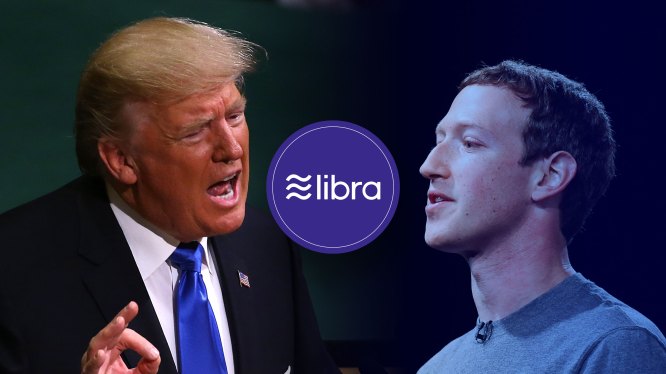 Trump Facebook Libra