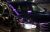 purple Lyft car