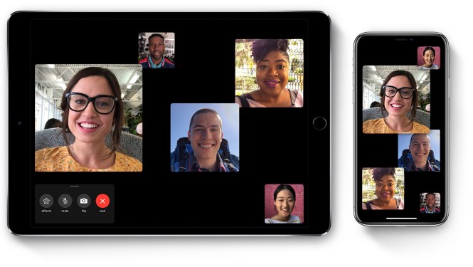 ios12 1 1 ipad pro iphone x group facetime hero