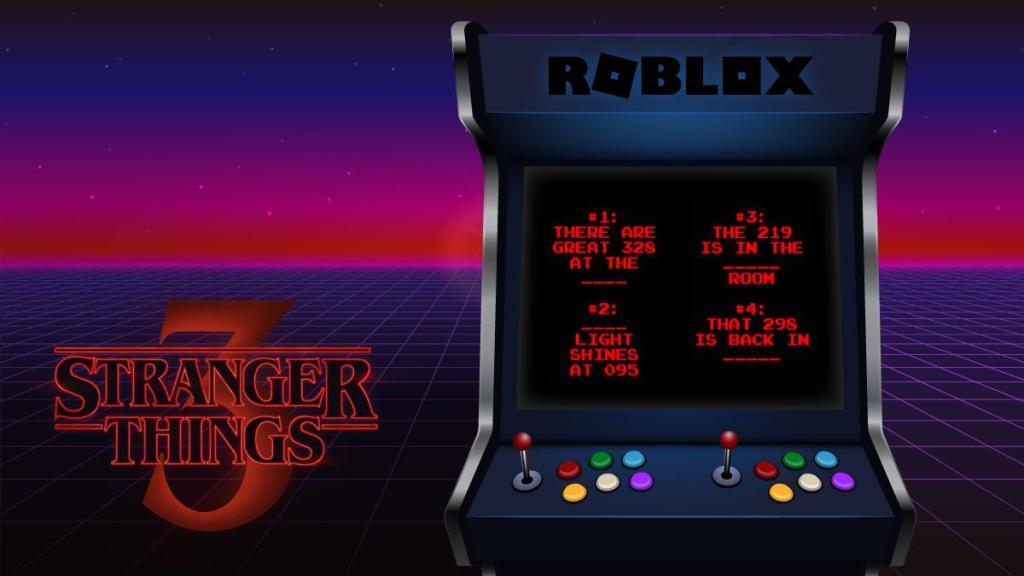 stranger things roblox