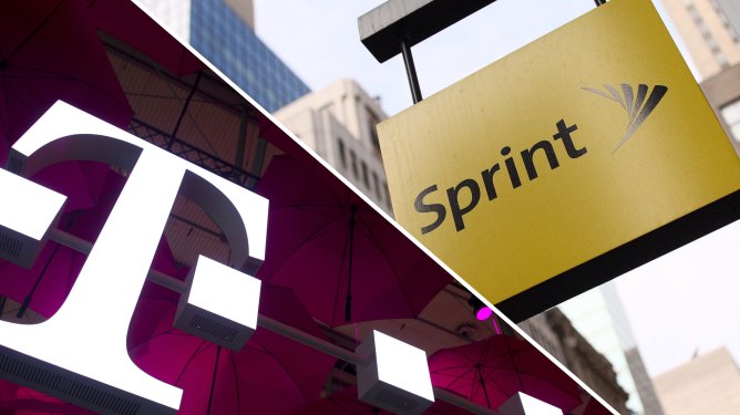 t-mobile sprint logos