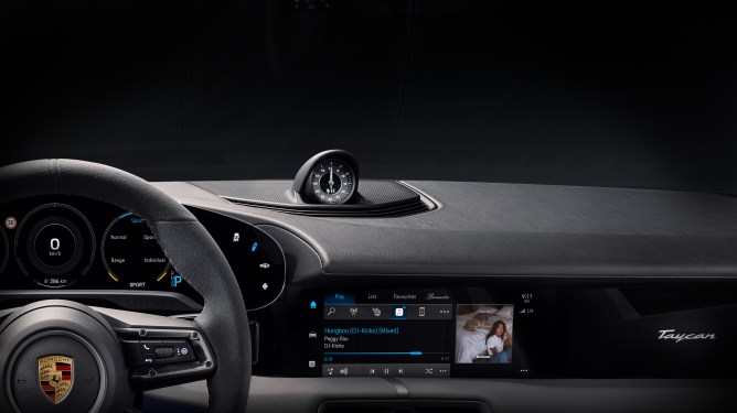 Porsche Taycan Apple Image Courtesy of K7 Music