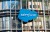 Salesforce logo on building
