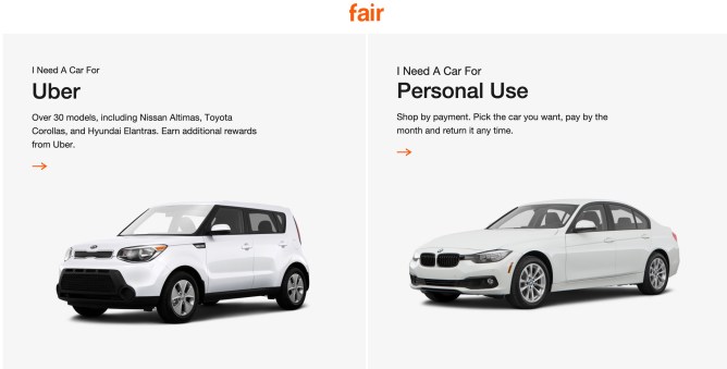 Fair car subscription