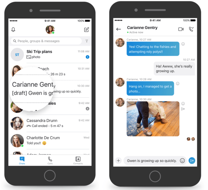 Skype new features 1b