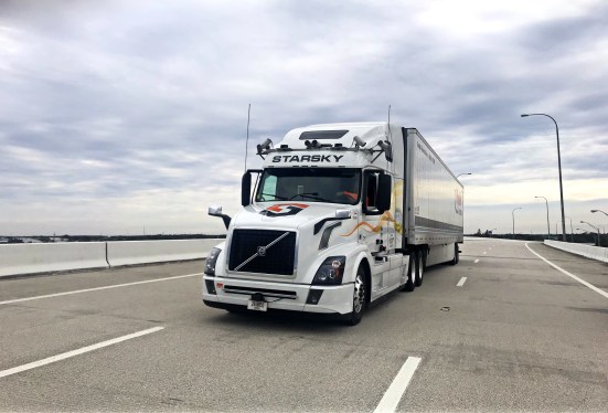 Starsky Robotics Truck