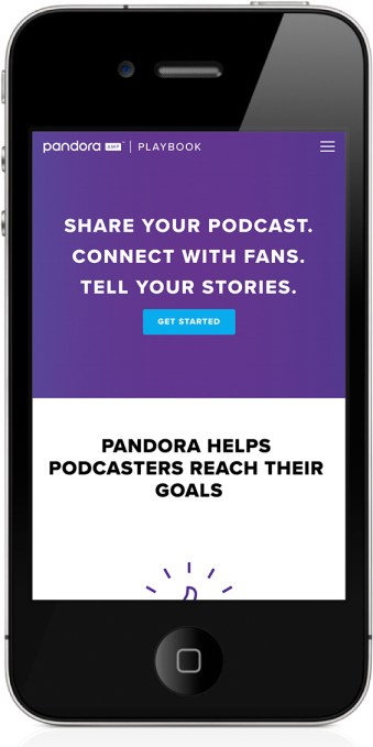 pandora podcast