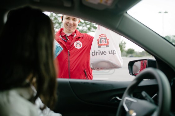 target drive up