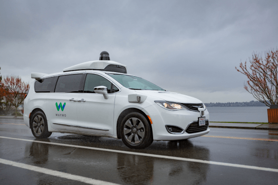 waymo rain