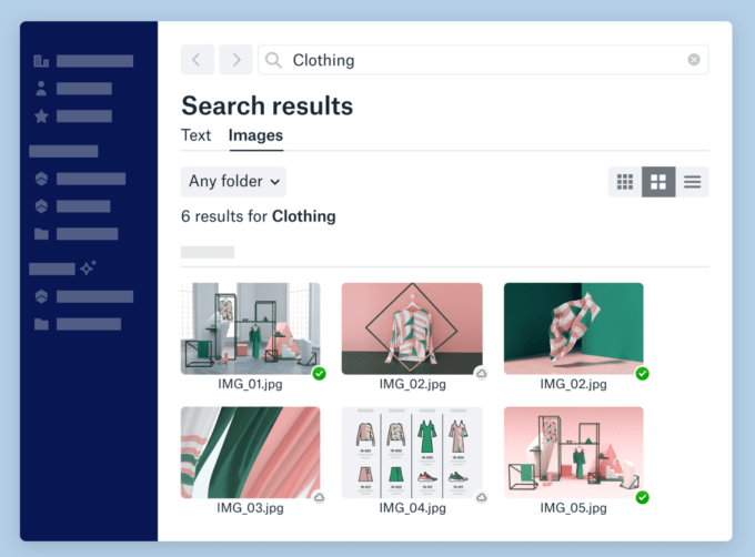 Dropbox Search
