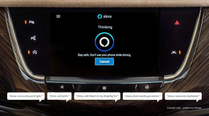 GM Alexa Thinking