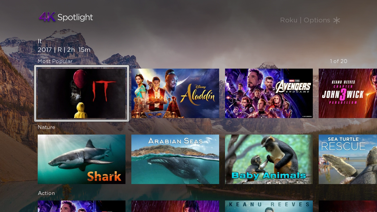 Roku 4K Spotlight Channel