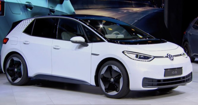 VW ID.3 all-electric vehicle
