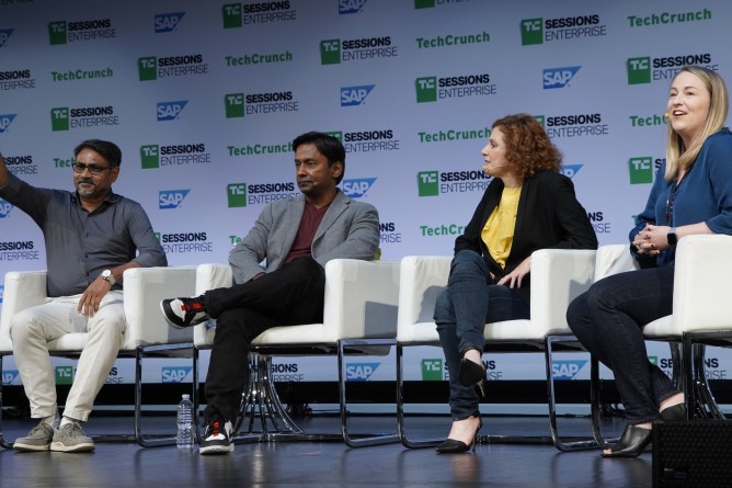 The Future of Data in an Evolving Landscape Alisa Bergman Adobe Systems Jai Das Sapphire Ventures Nicole Helmer SAP and Sanjay Kumar Geospatial MediaDSC00263