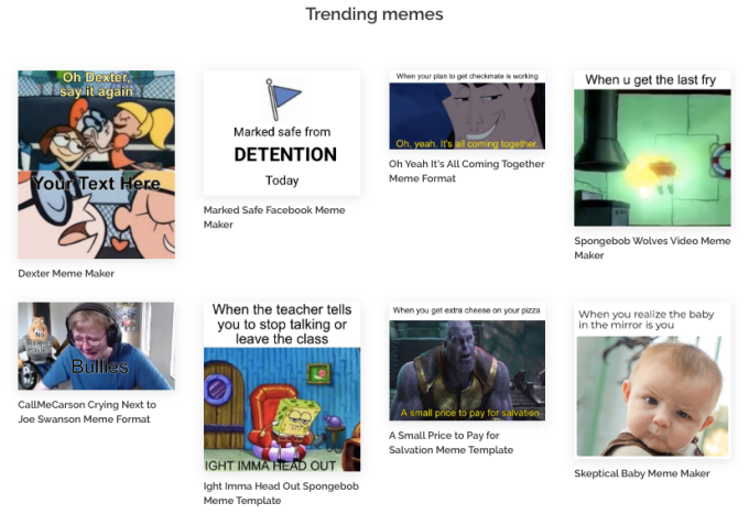Trending Memes Kapwing