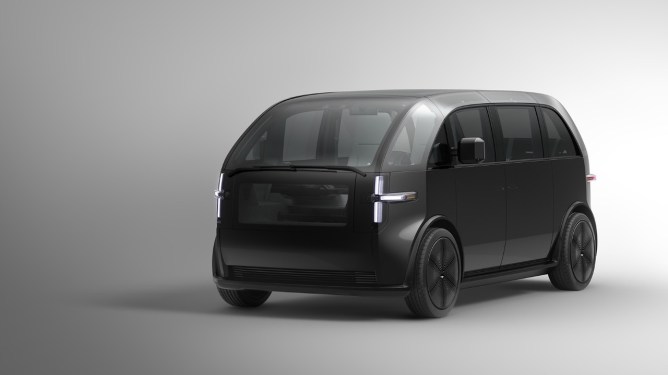 Canoo vehicle