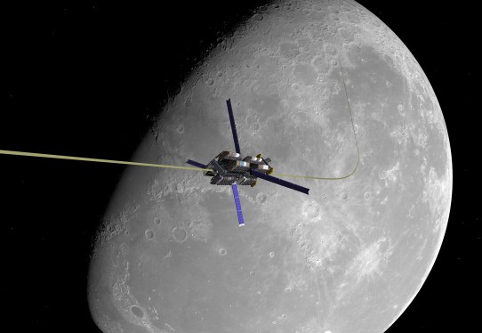 getty moon elevator