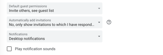 google calendar spam
