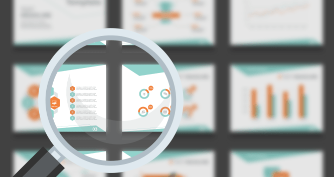 magnifying glass pitchdeck