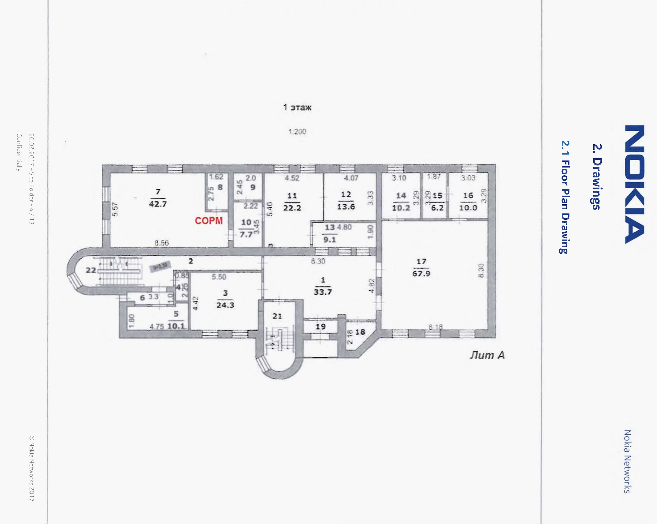 nokia floor plan
