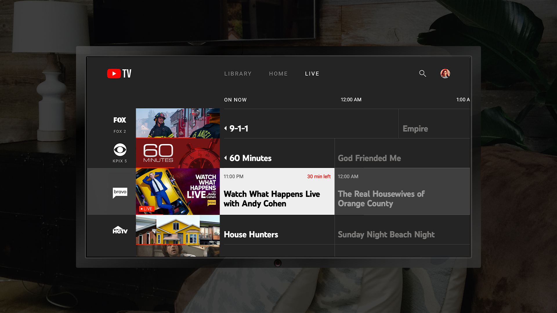 youtube tv on fire tv 2