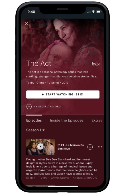 Details Page with Download
