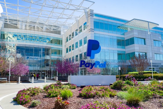 Facade of PayPal headquarters