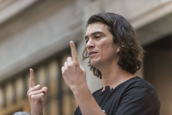 WeWork CEO Adam Neumann Visits Shanghai